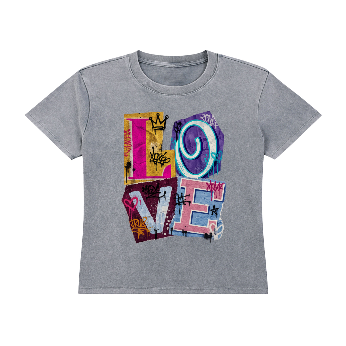 Vintage Wash Drop Shoulder T-shirt